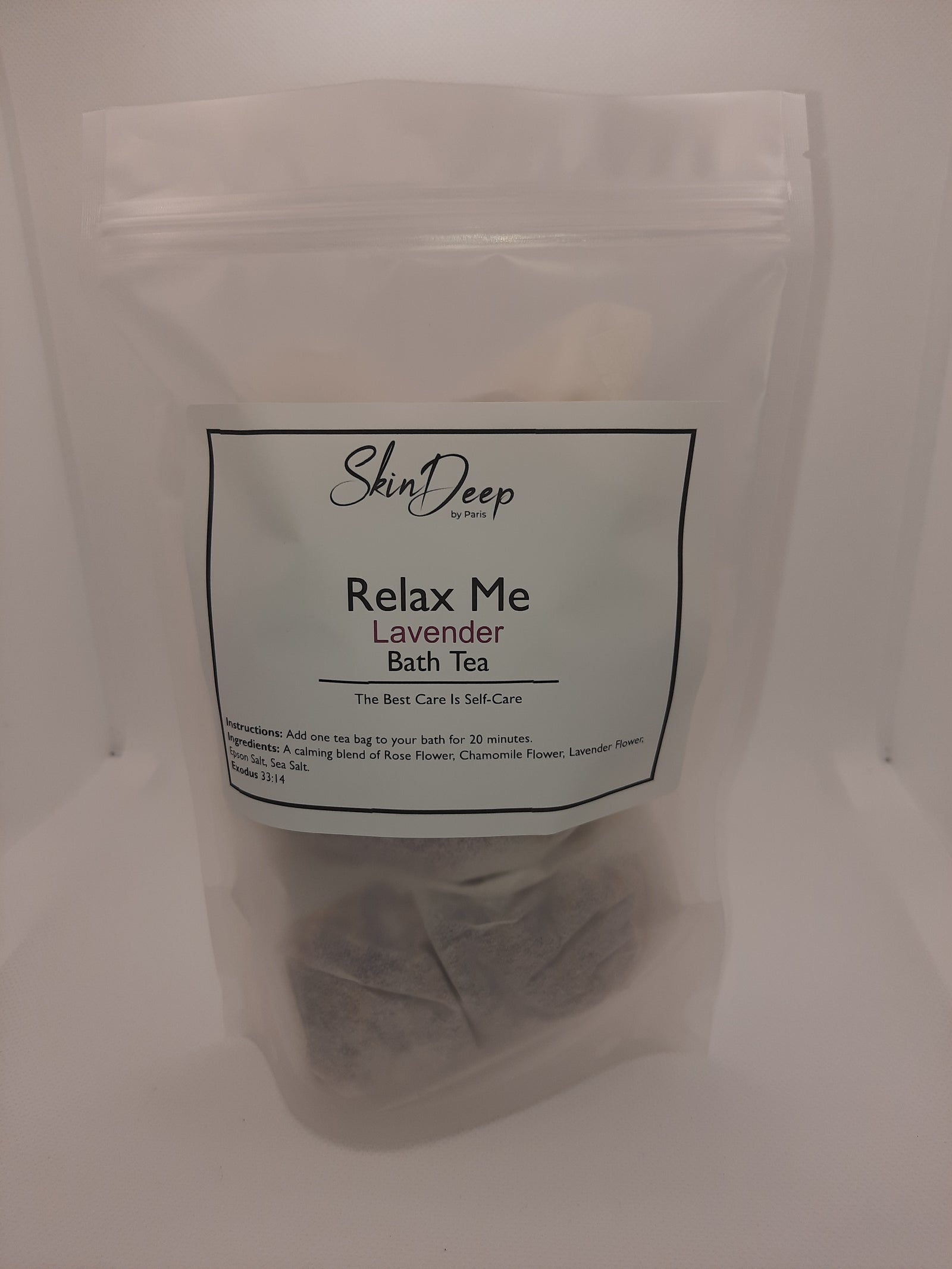 Relax Me Lavender Bath Tea