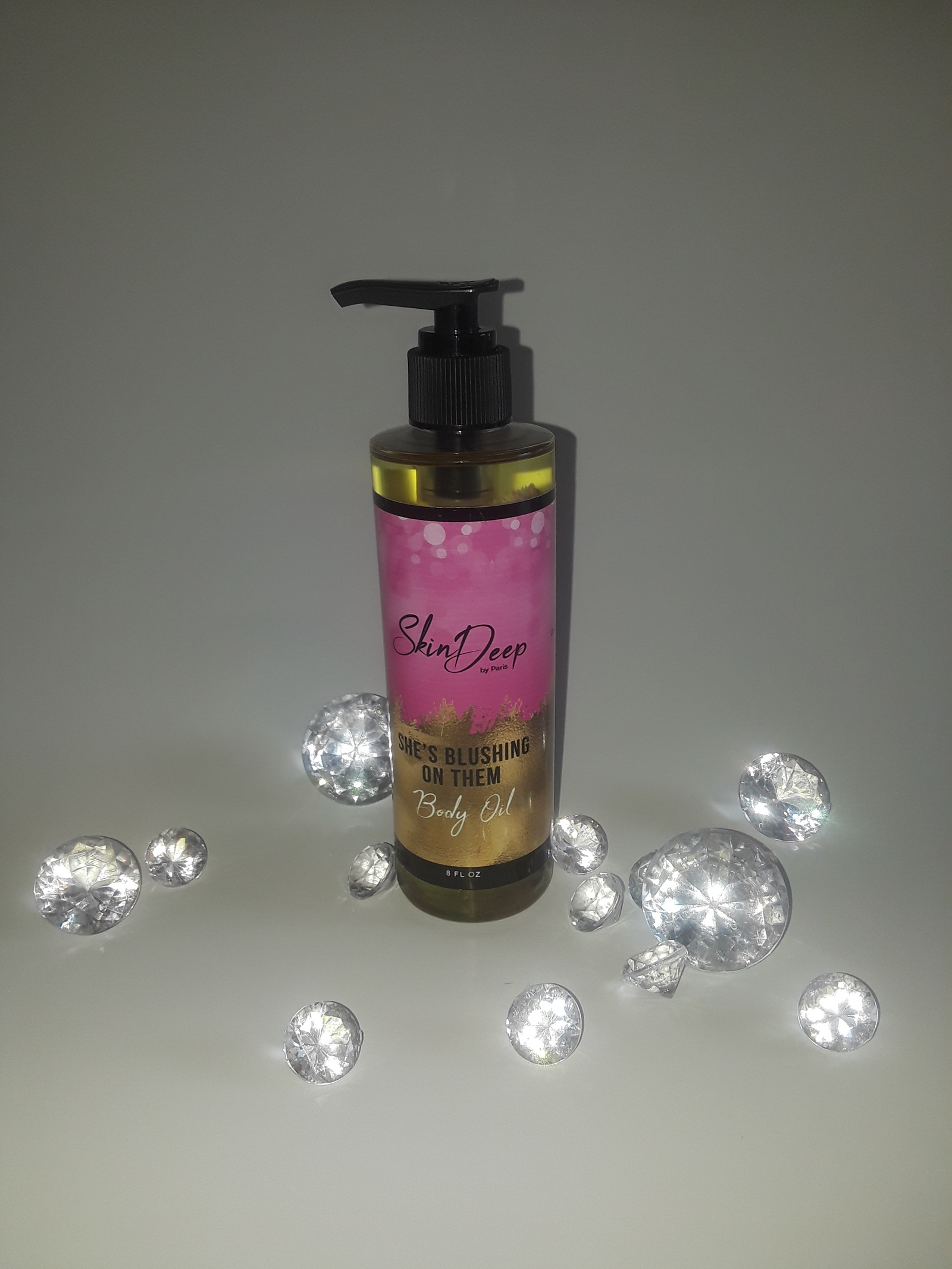 She’s Blushing On Them Body Oil